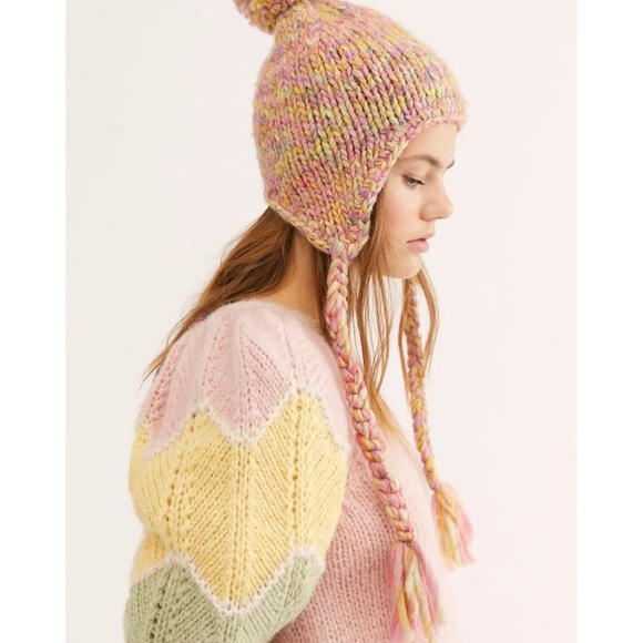 NWOT Free People Wool Fox Trot Trapper Hat - Picture 7 of 8